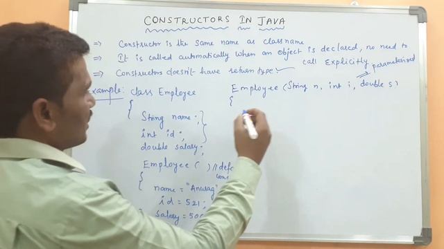 CONSTRUCTORS IN JAVA PROGRAMMING || DEFAULT ARGUMENTS IN JAVA || PARAMETERIZED CONSTRUCTOR IN JAVA смотреть онлайн
