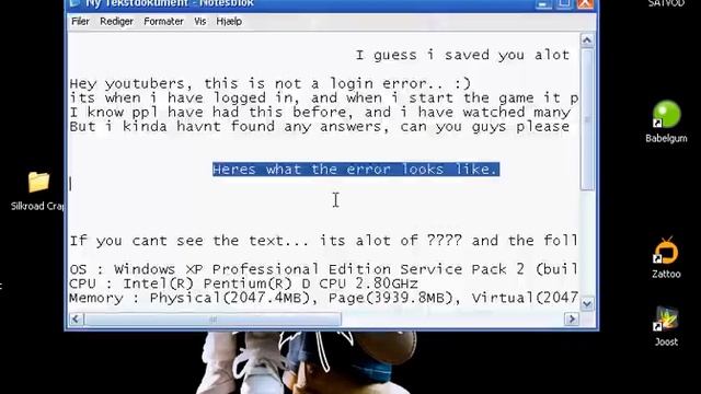 SRO/Silkroad Online Error смотреть онлайн