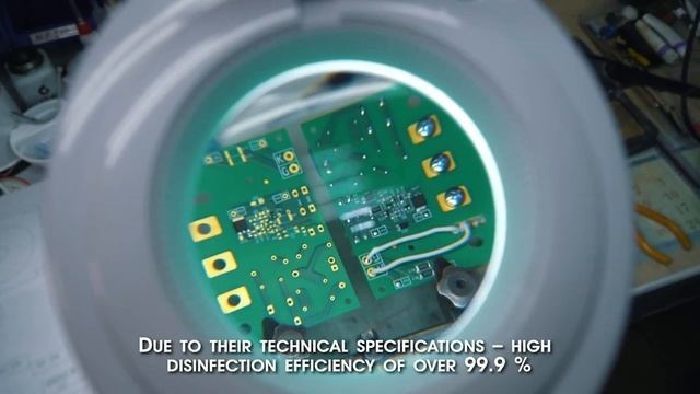 Импульсные ультрафиолетовые установки в ГКБ № 67, производство НПП 'Мелитта'