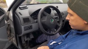 Шкода Фабия. Троит мотор на холодную.