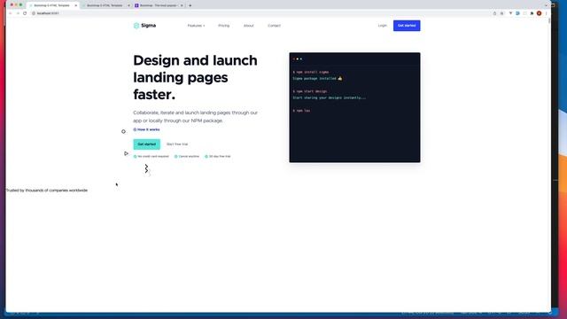 Bootstrap 5 Corporate Full Build: Build Homepage (Part 28) смотреть онлайн