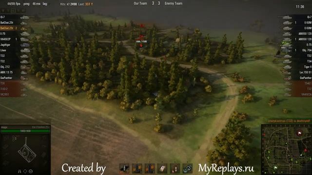 WOT: Murovanka - Bat Chatillon 25 t - 5 frags - смотреть онлайн