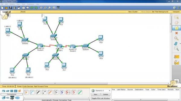 Create Computer Network With Cisco Packet Tracer Part 1