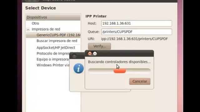 Impresora PDF en Ubuntu Linux con PDF CUPS Tutorial 2 смотреть онлайн