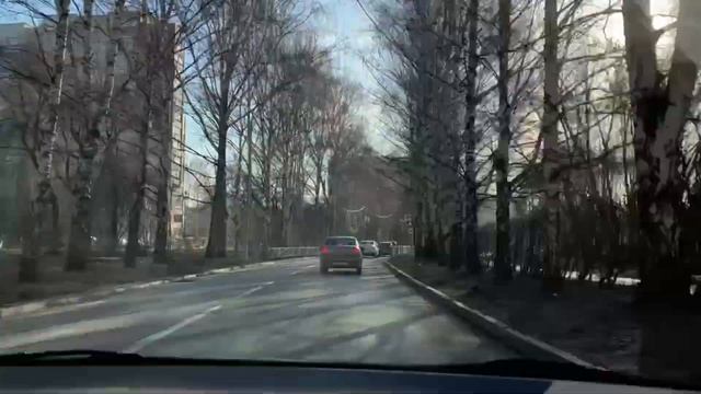 Екатеринбург 05. 04. 2023. Из Академического района утром в центр города на машине. смотреть онлайн