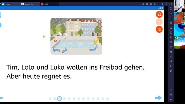 Приложение _eKIDZ.eu_Читаем по-немецки смотреть онлайн
