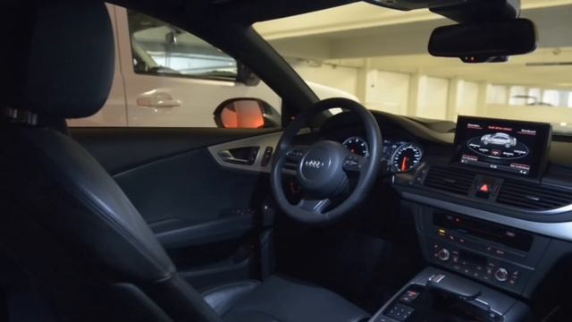 Audi Piloted parking in the garage смотреть онлайн