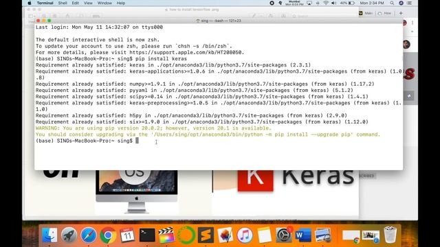 How to install Keras on Mac | Installation Mac and Windows смотреть онлайн