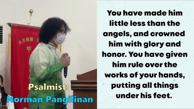 Sung by Norman Pangilinan | Psalm 8: O Lord, Our God, How Wonderful Your Name In All The Earth! смотреть онлайн