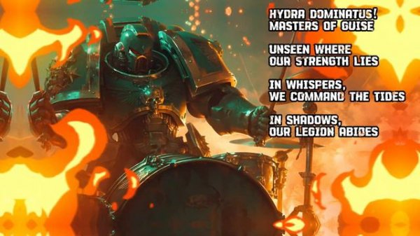 Alpha Legion - Masters of Guise | Metal Song | Warhammer 40K | Community Request