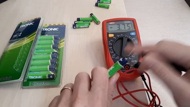 2023 TRONIC (Lidl) AAA and AA Rechargeable Batteries Test with UNI-T UT33C Digital Multimeter Revie смотреть онлайн
