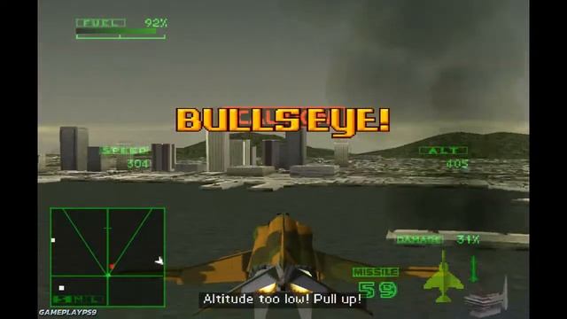 Ace Combat 2 (PS1 Gameplay) смотреть онлайн