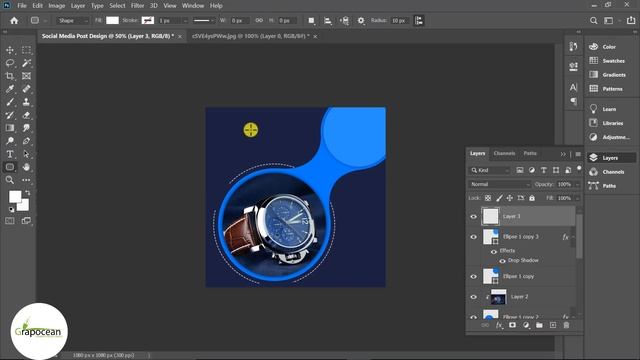 Social Media Marketing Post Banner Design - Photoshop Cc Tutorial смотреть онлайн