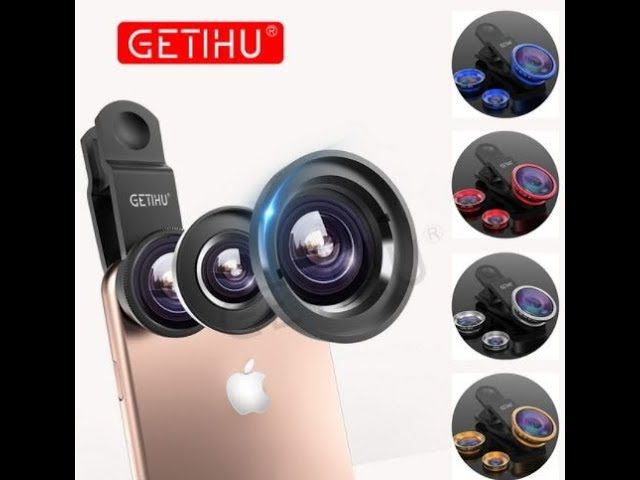 Камера объектив рыбий глаз для смартфона для iPhone Xiaomi Samsung смотреть онлайн