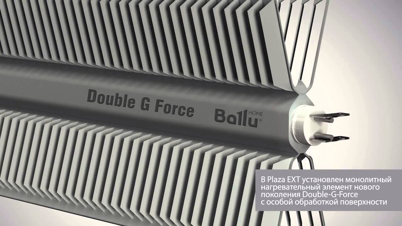 Видeoобзор конвектора Ballu Plaza EXT