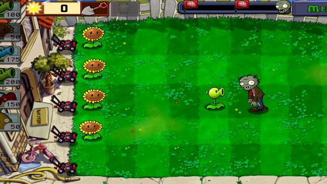 100% ПОБЕДА??? ОООчень много растений!!!😮 ▶ Plants vs. Zombies #2 смотреть онлайн