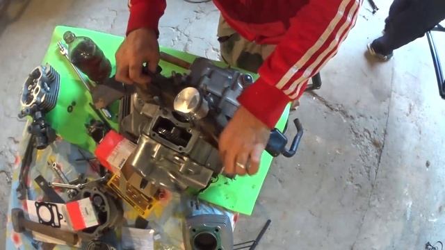 Armado de Aros - Motor Honda CG Titan 125 cc смотреть онлайн