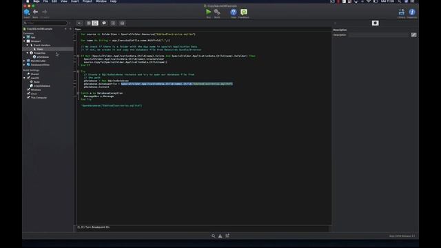 Preparar y Desplegar apps con SQLite смотреть онлайн