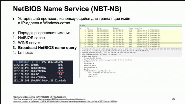 Атаки на сетевые протоколы смотреть онлайн