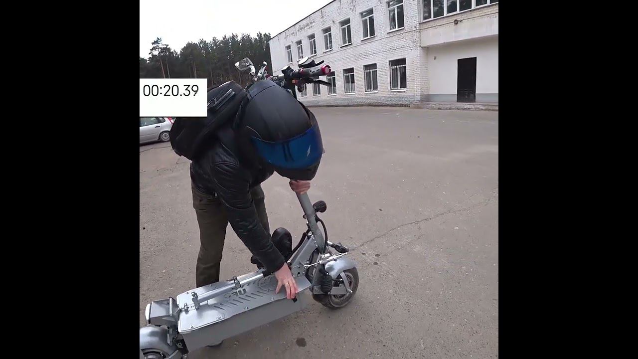 Складывание самоката на время смотреть онлайн