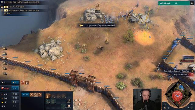 Age of Empires 4: KING OF THE HILL! смотреть онлайн