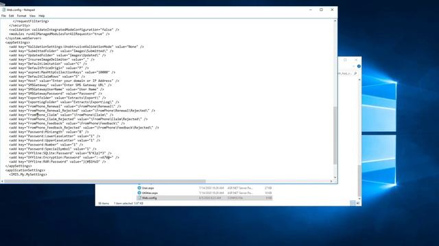 openIMIS Legacy Web Application - Configuration File смотреть онлайн