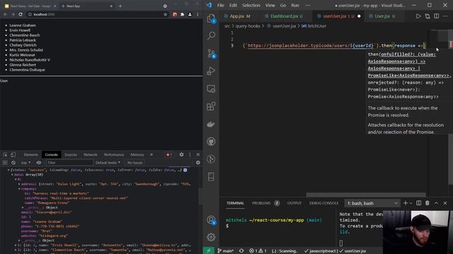 React Course - State Management - React Query - Get Data смотреть онлайн