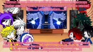 Sans AU’s react to 404 + ??? / Реакция АВ Сансов на 404 + ???