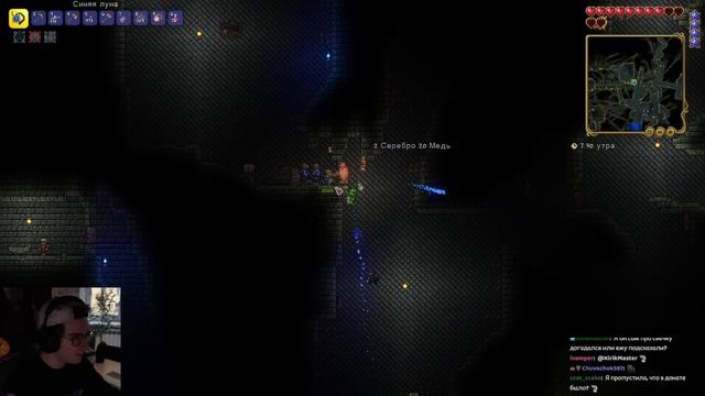 БЕСКОНЕЧНЫЕ СМEPТИ В ДАНЖЕ | Олёша играет в Terraria смотреть онлайн