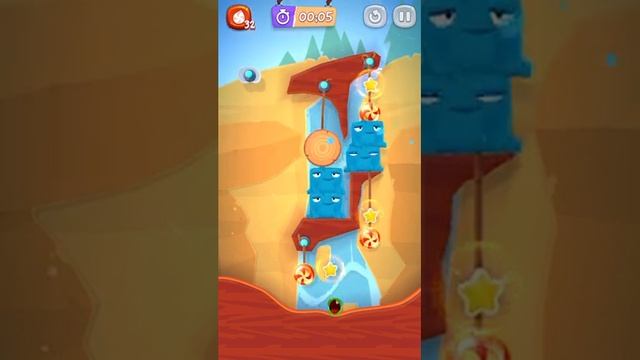 Cut the Rope Remastered gameplay - Time challenge - (21st-27th June 2021) - 3 stars ⭐️⭐️⭐️ смотреть онлайн