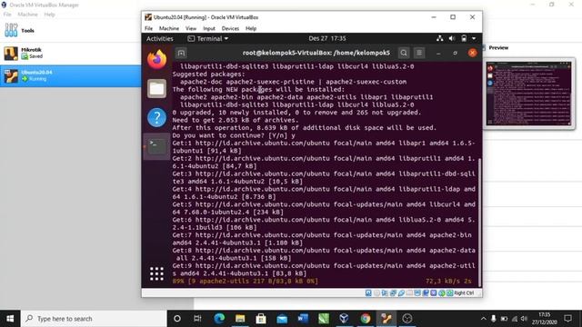 #5A UBUNTU 20.04: MEMBUAT SERVER WEB BERBASIS NGINX, MARIADB, PHPMYADMIN DI VIRTUAL BOX смотреть онлайн
