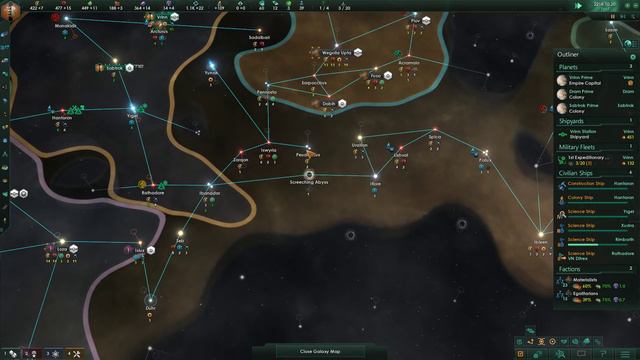 Stellaris / EP 3 - Branch Offices and Cold Wars / Stellaris MegaCorp смотреть онлайн