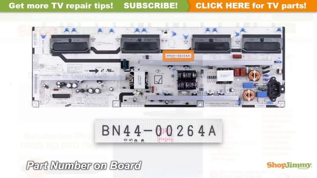 Samsung LCD TV Repair - How to Replace BN44-00264A Power Supply / Backlight Inverter Boards смотреть онлайн