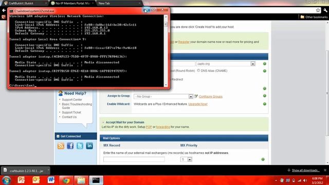Minecraft: How to make a 1.5.1 Bukkit Server (WITHOUT Hamachi) смотреть онлайн
