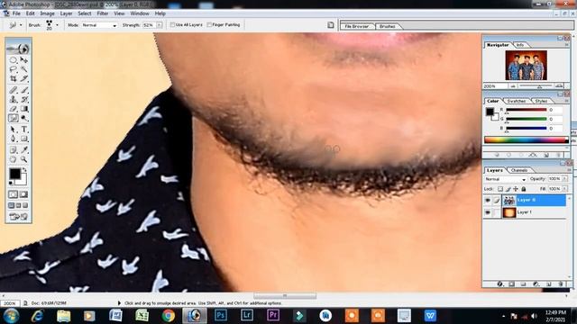 Smudge tools works in photoshop 7 0 смотреть онлайн