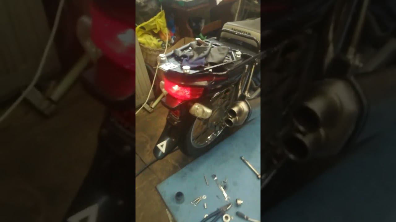 Прямоток готов для Honda super cub AA04 в стиле Africa twin. смотреть онлайн