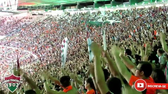 ? TORCIDA DO FLUMINENSE CANTANDO: "desde que eu nasci", A TORCIDA MAIS LINDA DO MUNDO. смотреть онлайн