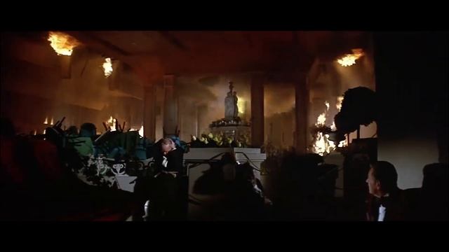 The Towering Inferno (1974) - The water tanks are blown up [HD] смотреть онлайн