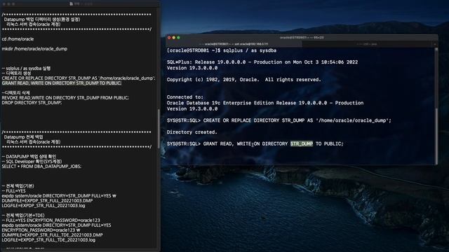 Oracle 백업을 빠르게 하는 방법 (EXPDP) 1부 смотреть онлайн