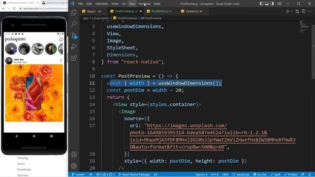 Instagram Post UI | Part 1 | React Native - #turnc Day 7 смотреть онлайн