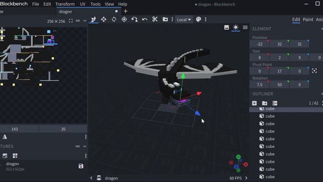 ● dragon Blockbench смотреть онлайн