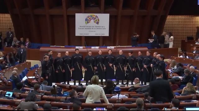 Абхазская песня в Совете Европы смотреть онлайн