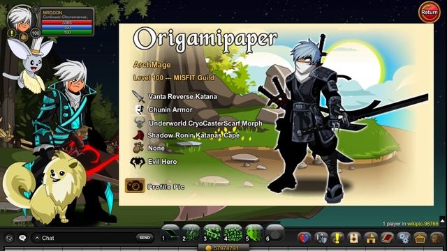 AQW Char Page Showcase January 2024 смотреть онлайн