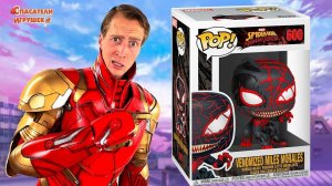 Распаковка Фигурки Веномизированный Майлз Моралес (Venomized Miles Morales) Marvel от Funko POP