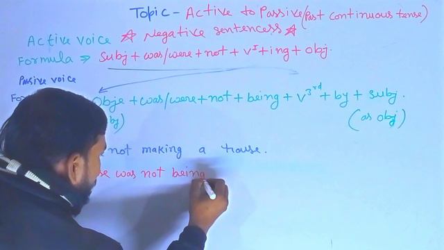 Active and Passive Voice Past Continuous tense by Guruji Ganga Kinare Wale смотреть онлайн