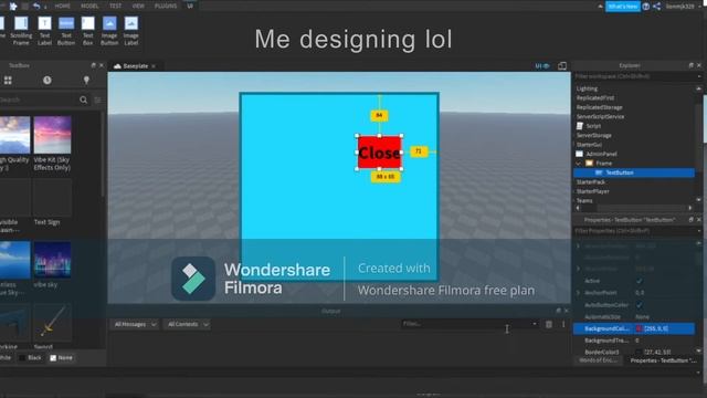 How To Make a Admin Panel Part 1 | Roblox Studio смотреть онлайн