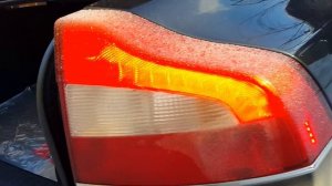 Ремонт задней фары Volvo s80: led габариты