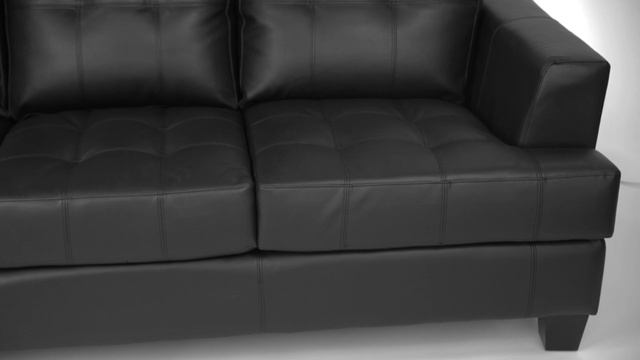 A Closer Look At Our Black Samuel Sofa Set | Coaster Fine Furniture