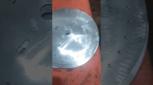 Полировка высевающих дисков на сеялку упс-8.