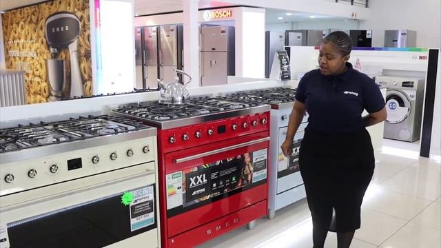 SMEG 90CM SYMPHONY GAS-ELECTRIC COOKER смотреть онлайн